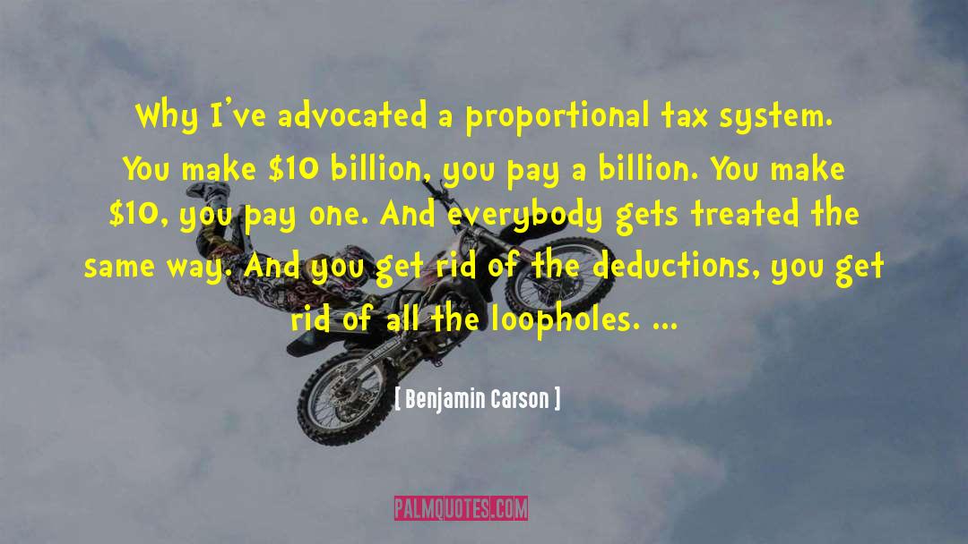 Deductions quotes by Benjamin Carson