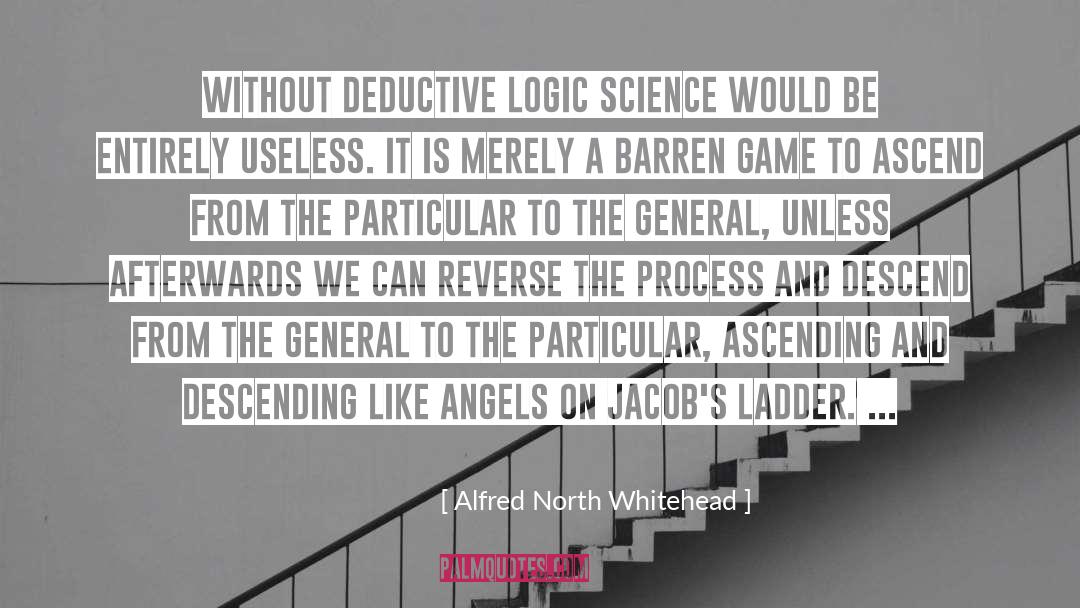 Deductive Logic quotes by Alfred North Whitehead