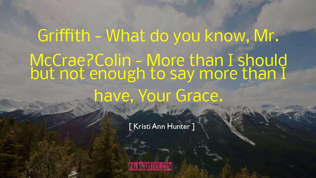 Dee Ann quotes by Kristi Ann Hunter