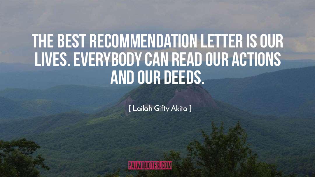 Deeds Good quotes by Lailah Gifty Akita