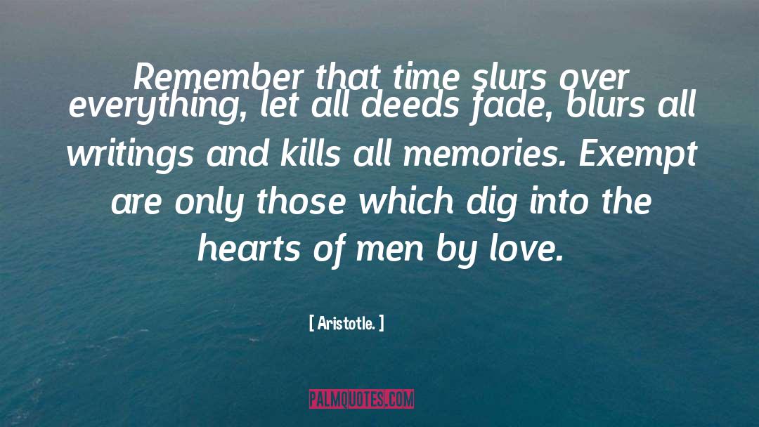Deeds quotes by Aristotle.
