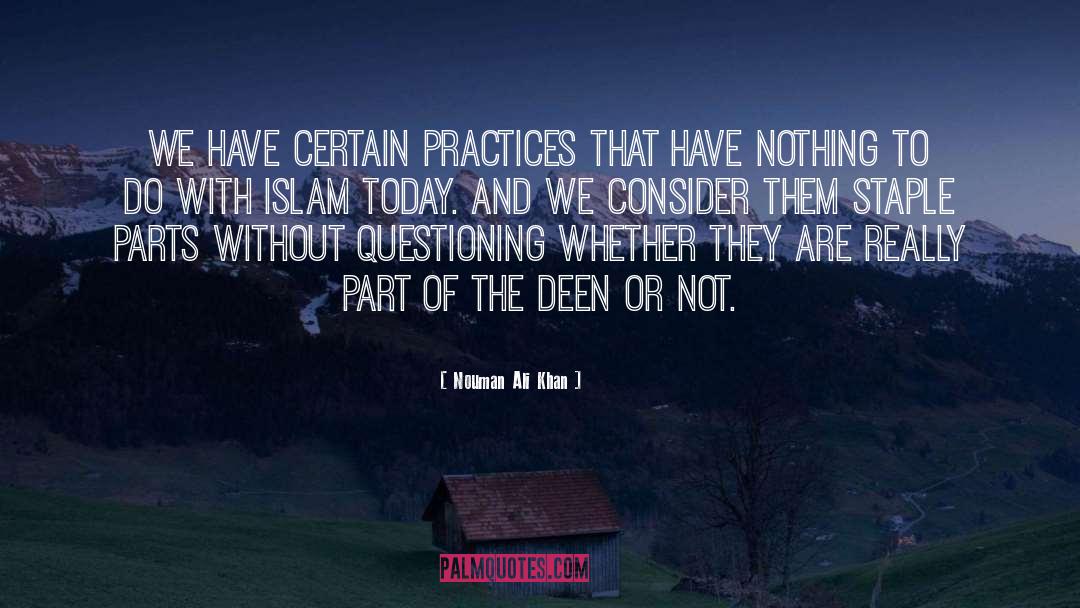 Deen quotes by Nouman Ali Khan