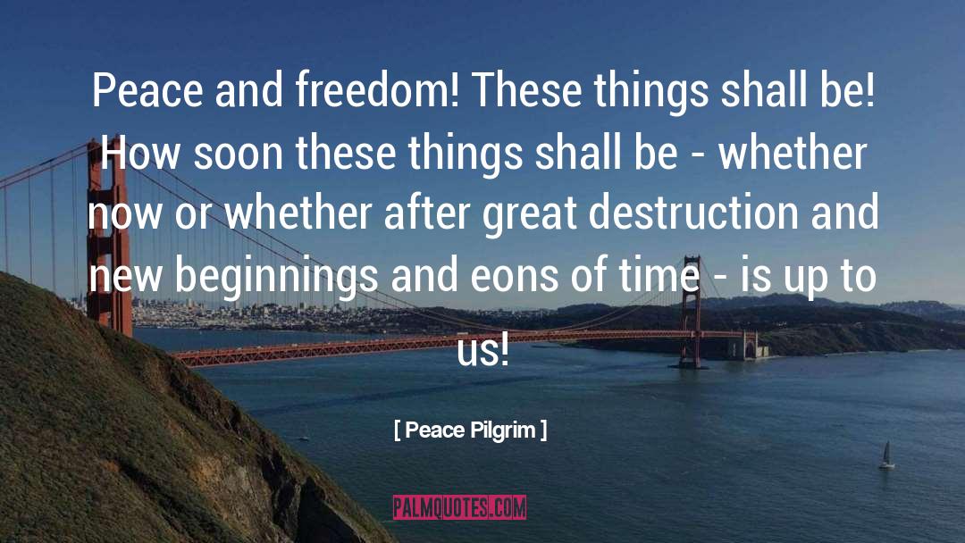 Deena Pilgrim quotes by Peace Pilgrim