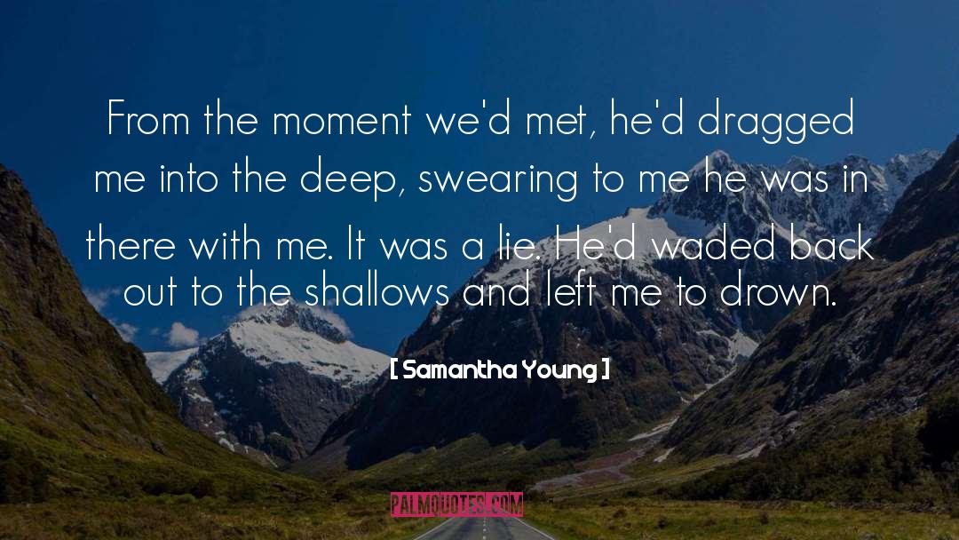 Deep Appreciation quotes by Samantha Young