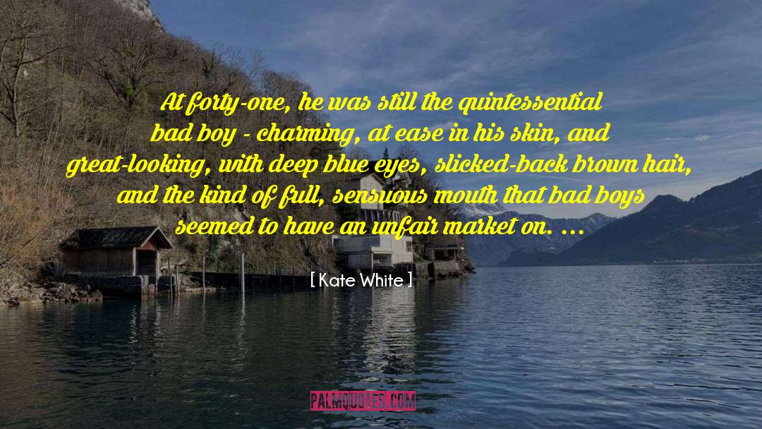 Deep Blue quotes by Kate White