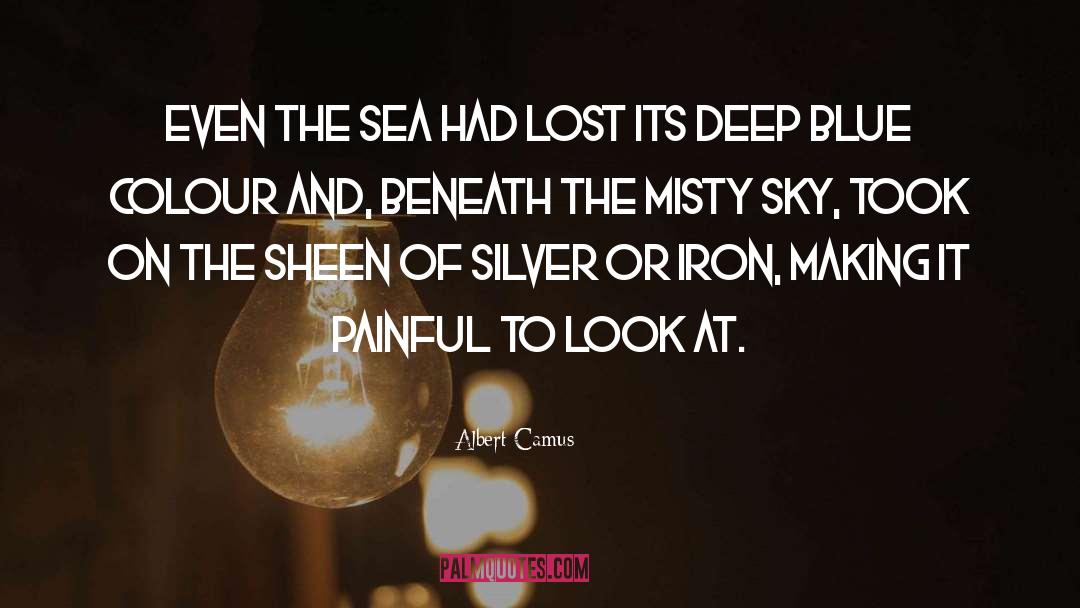 Deep Blue quotes by Albert Camus