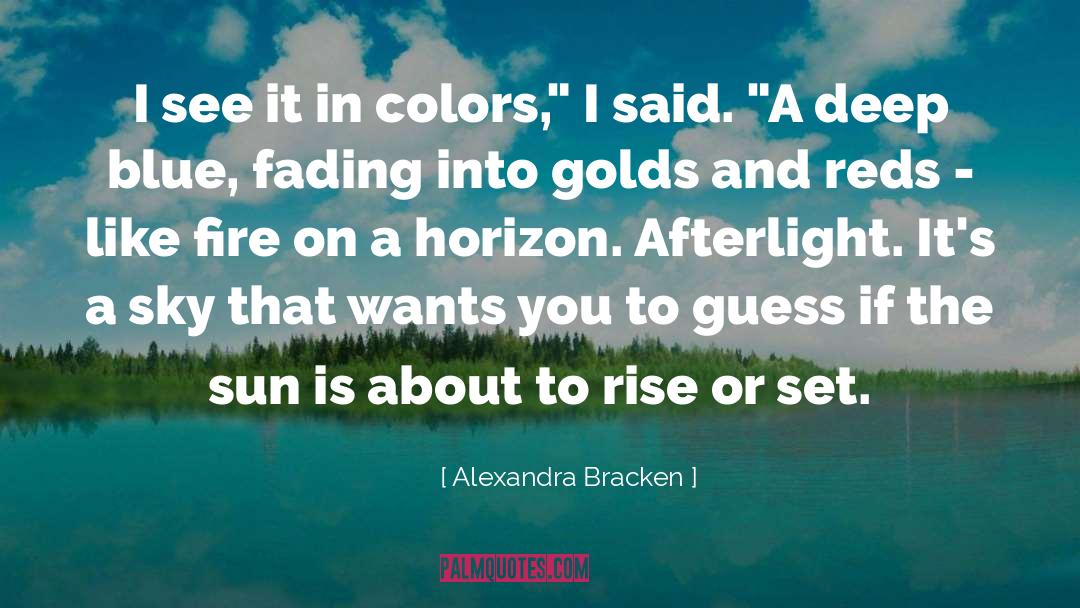 Deep Blue quotes by Alexandra Bracken