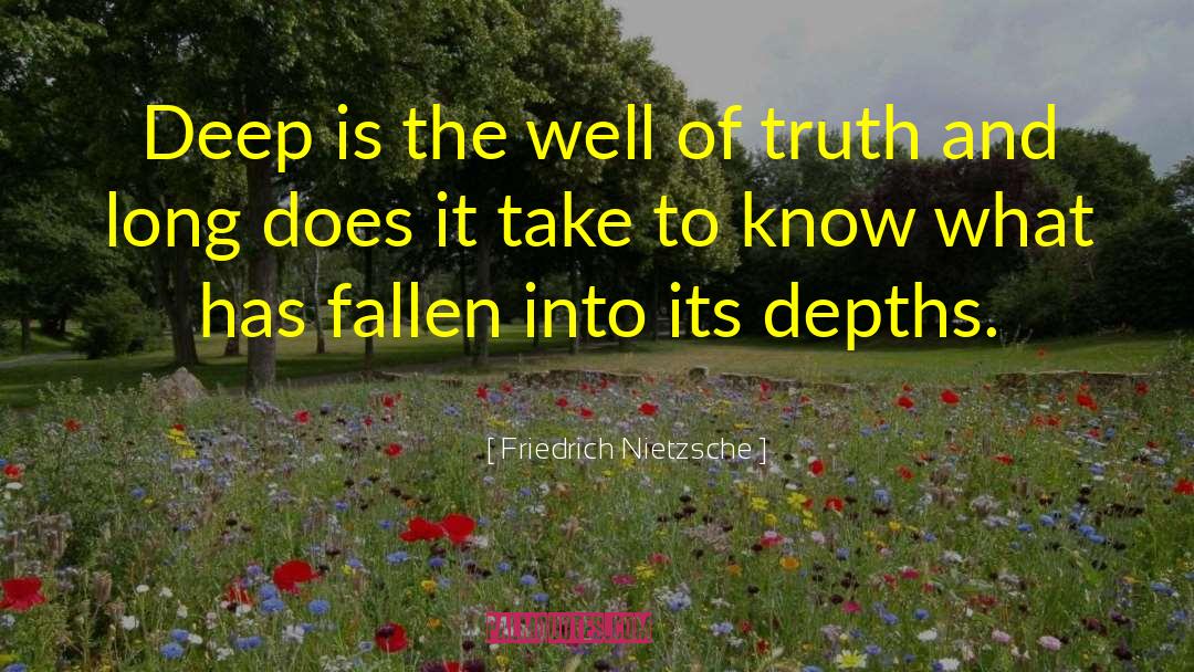 Deep Disappointment quotes by Friedrich Nietzsche