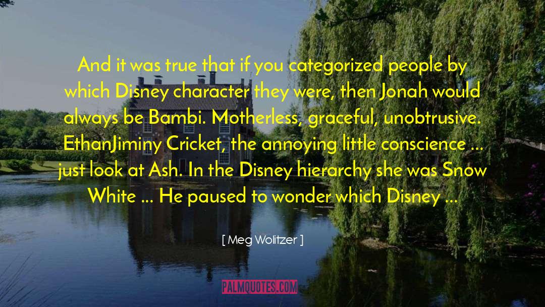 Deep Disney Villain quotes by Meg Wolitzer