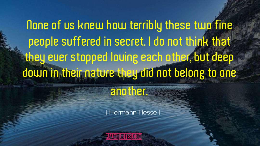Deep Down quotes by Hermann Hesse