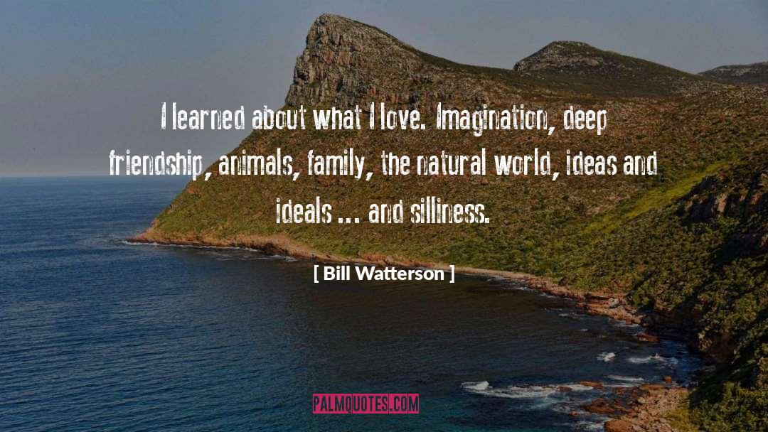 Deep Friendship quotes by Bill Watterson