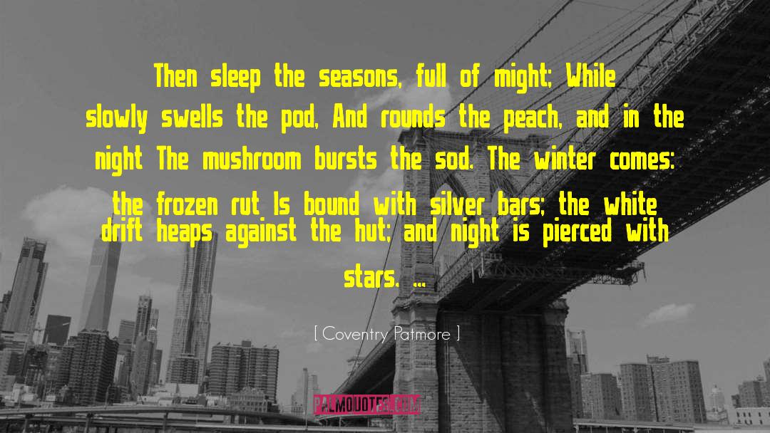 Deep Frozen Winter quotes by Coventry Patmore