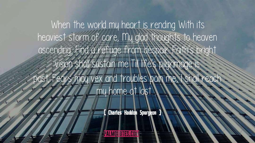 Deep Heart Pain quotes by Charles Haddon Spurgeon