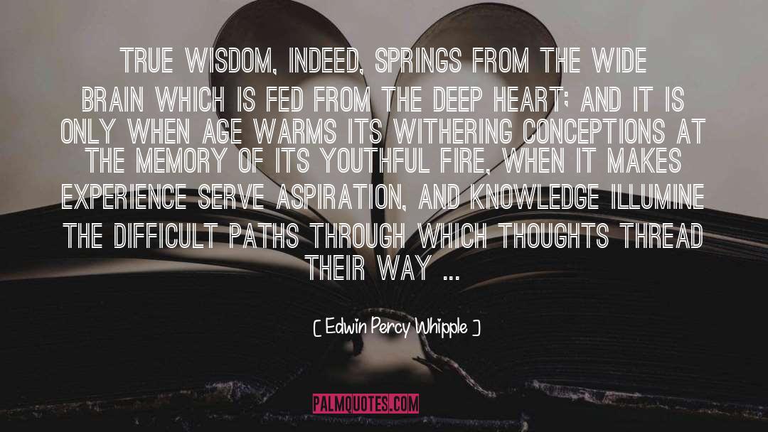 Deep Heart quotes by Edwin Percy Whipple