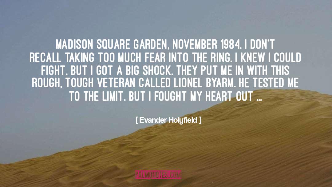 Deep In My Heart quotes by Evander Holyfield