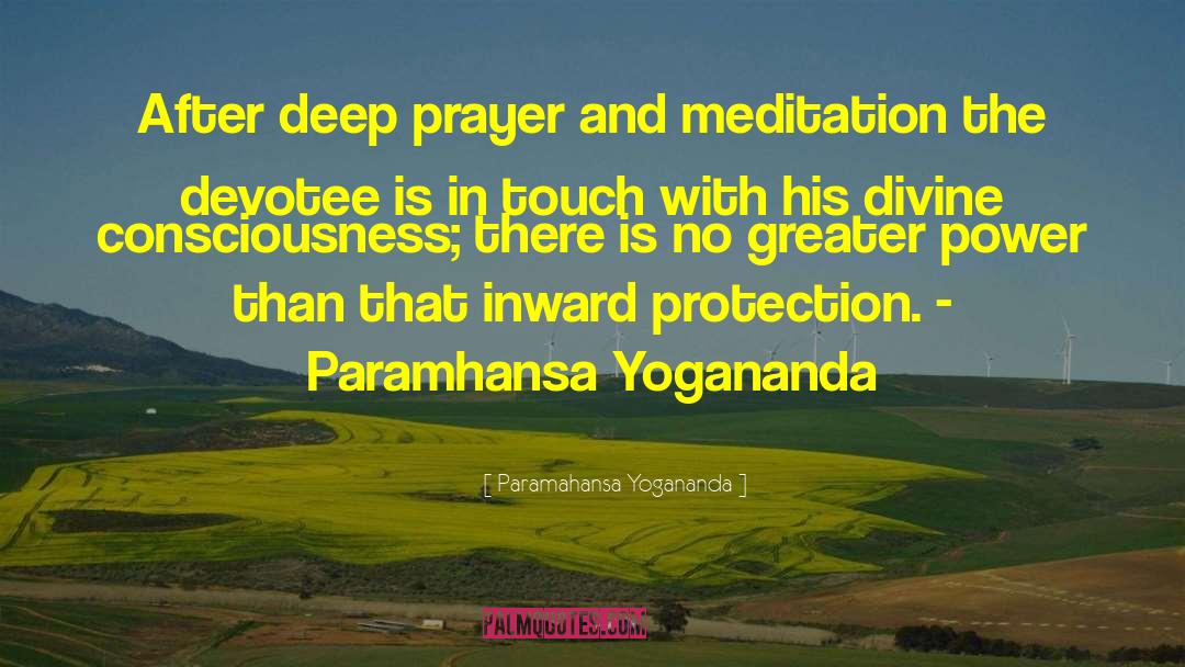 Deep In The Forest quotes by Paramahansa Yogananda