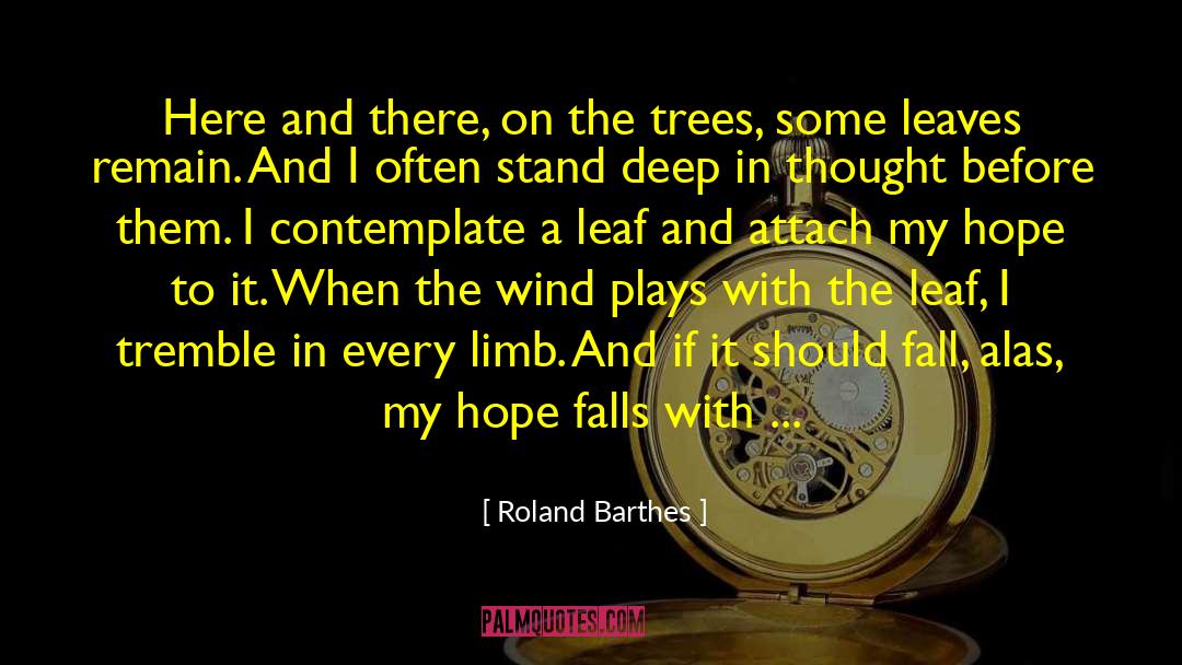 Deep In Thought quotes by Roland Barthes