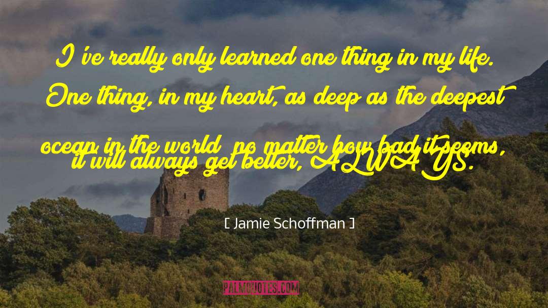 Deep Listening quotes by Jamie Schoffman