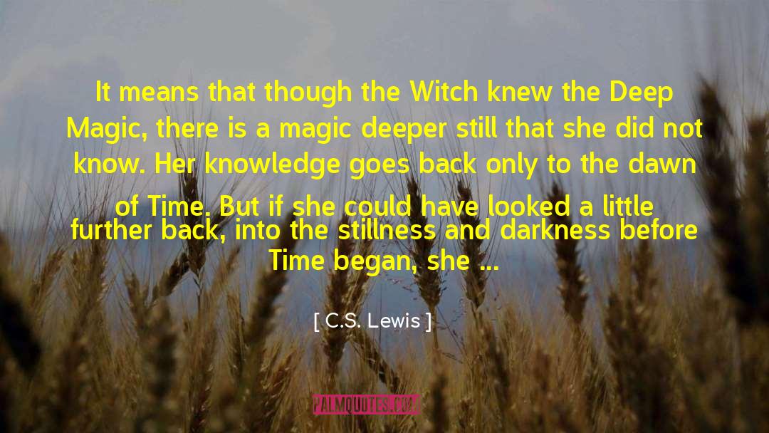 Deep Magic quotes by C.S. Lewis
