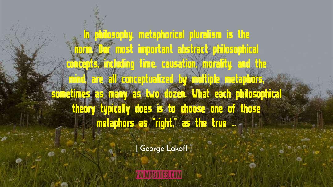 Deep Metaphorical Meaning quotes by George Lakoff