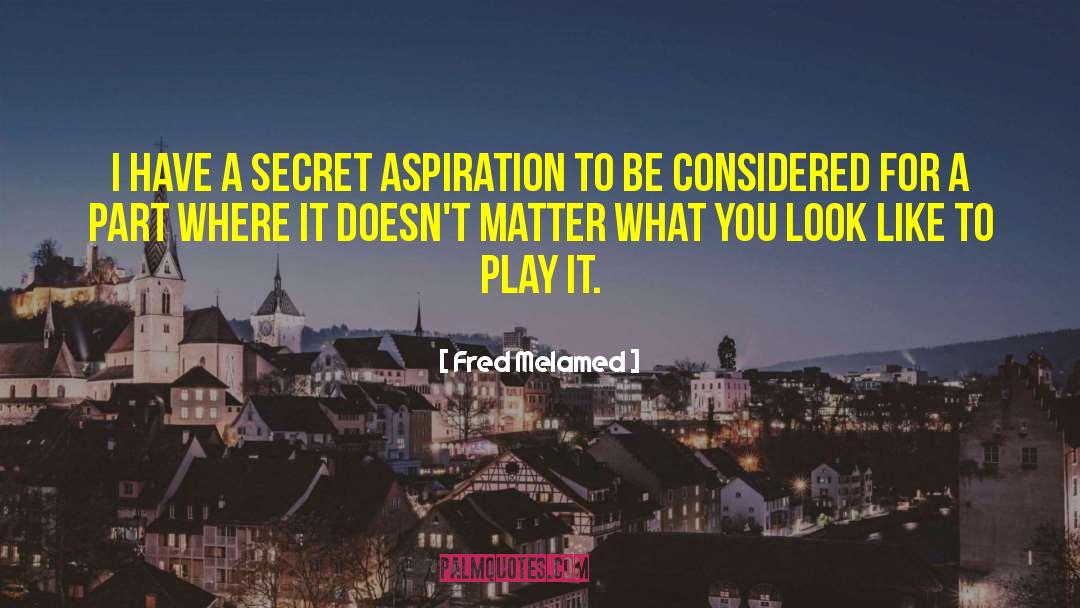 Deep Play quotes by Fred Melamed
