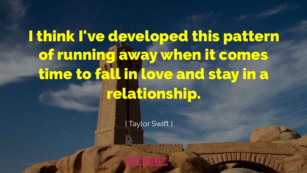 Deep Relationship quotes by Taylor Swift