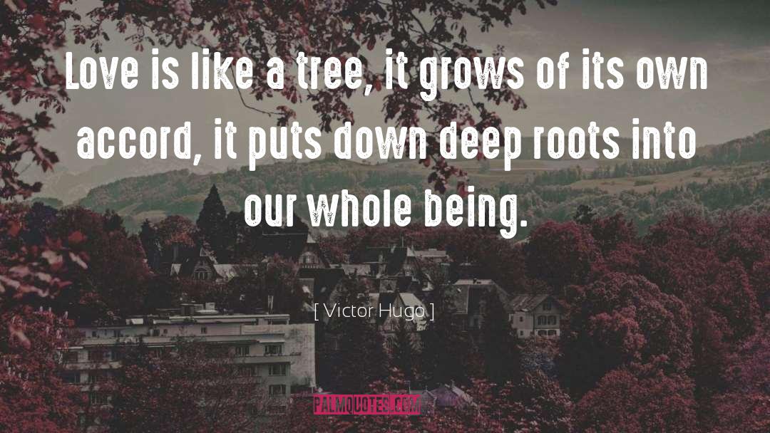 Deep Roots quotes by Victor Hugo