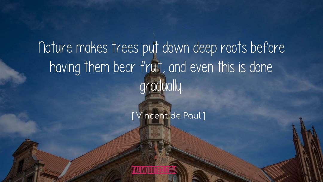 Deep Roots quotes by Vincent De Paul