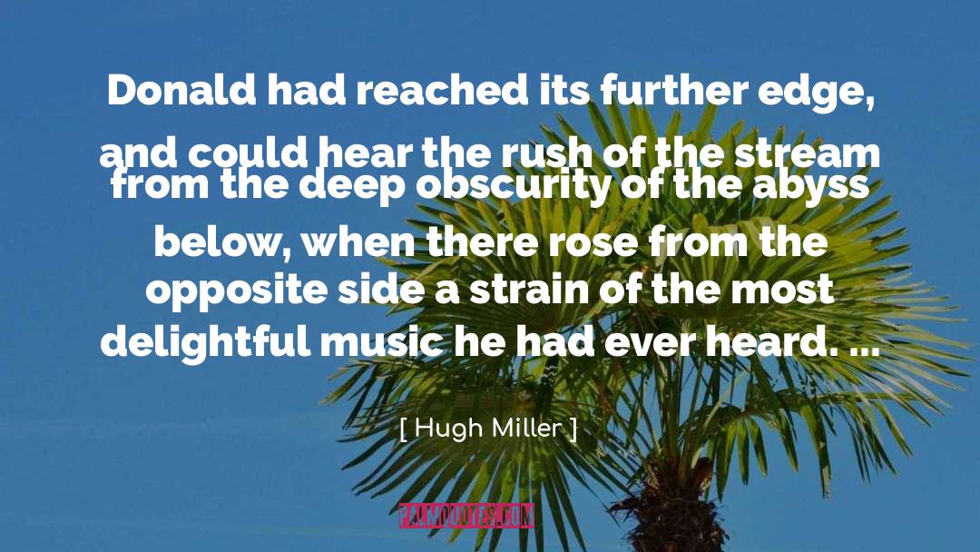 Deep Rose quotes by Hugh Miller
