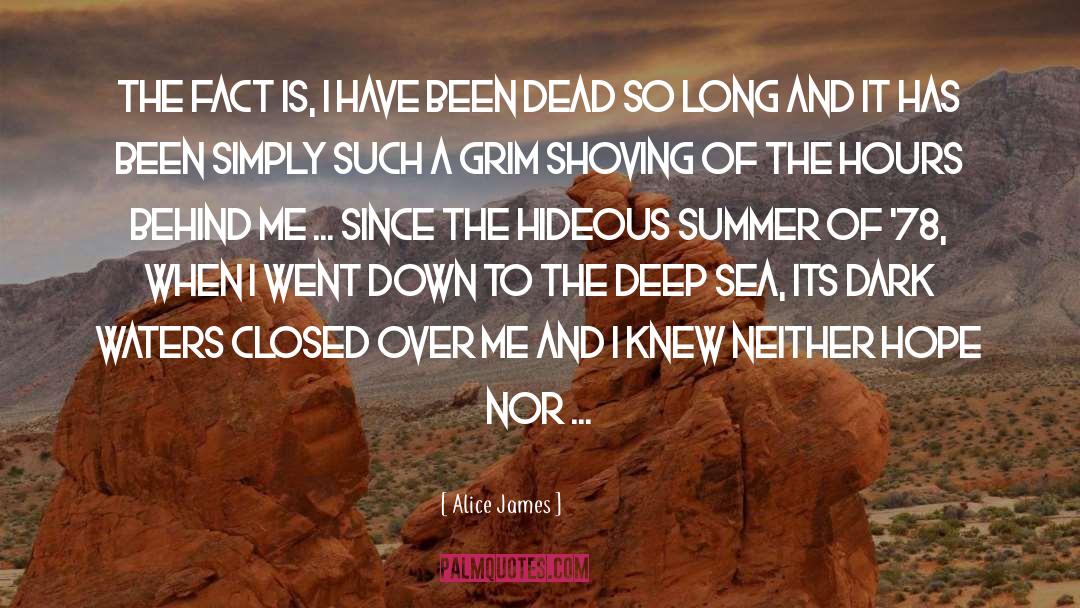 Deep Sea quotes by Alice James