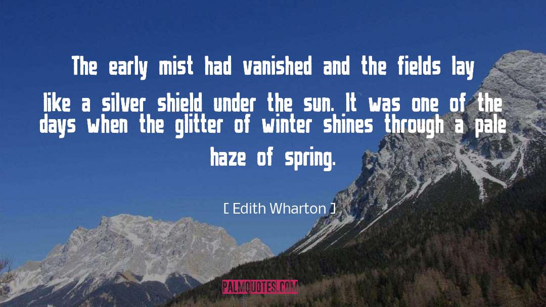 Deep Shivering Winter quotes by Edith Wharton