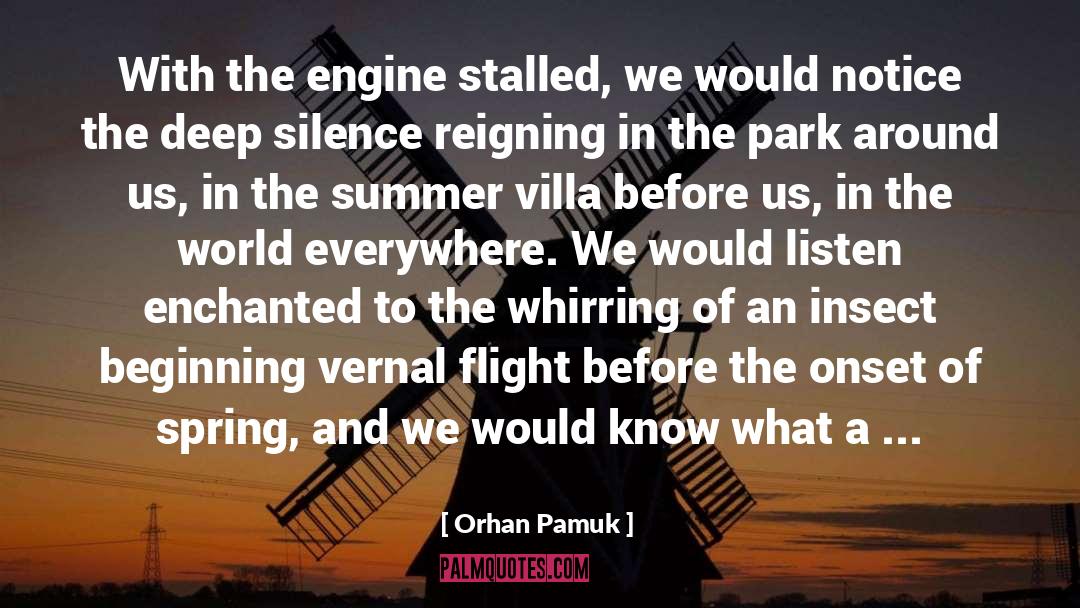 Deep Silence quotes by Orhan Pamuk