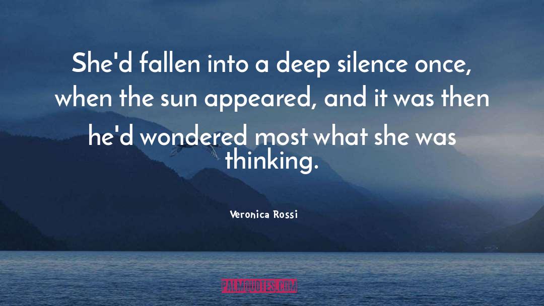 Deep Silence quotes by Veronica Rossi