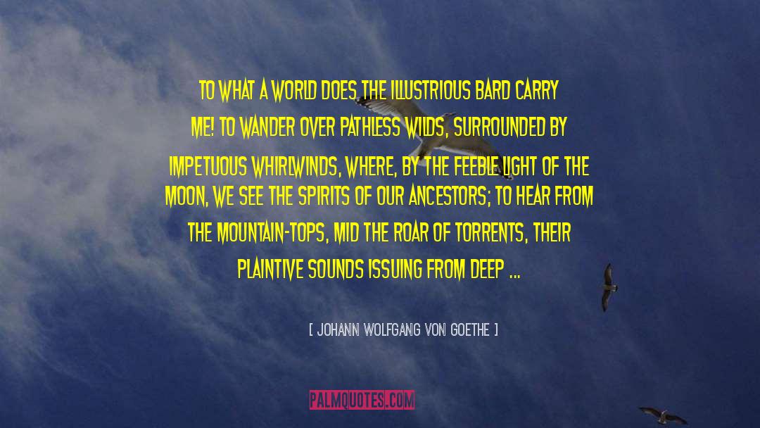 Deep Sorrow quotes by Johann Wolfgang Von Goethe