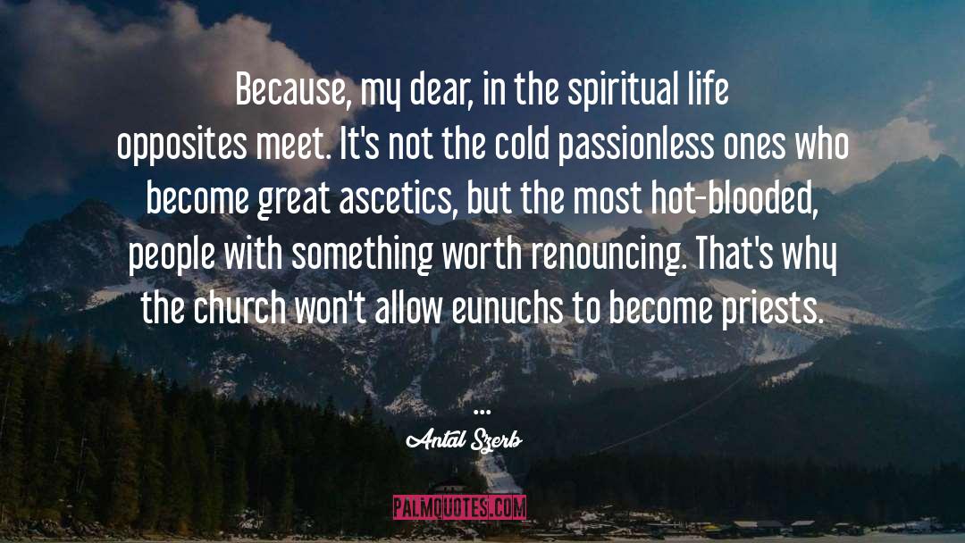 Deep Spiritual quotes by Antal Szerb