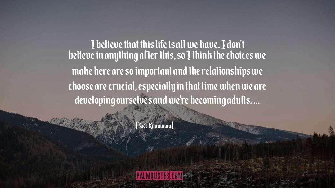 Deep Thinking quotes by Joel Kinnaman
