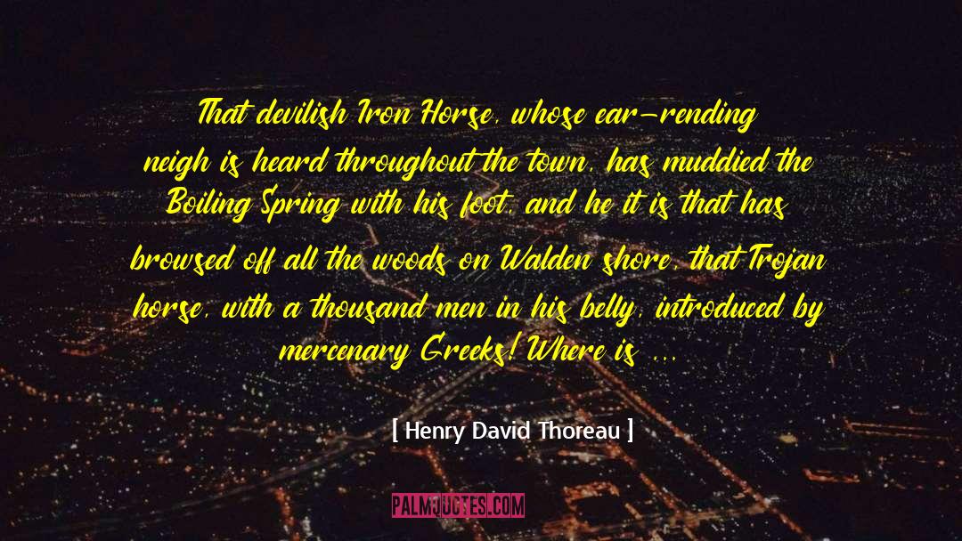Deep Thrust Balls quotes by Henry David Thoreau