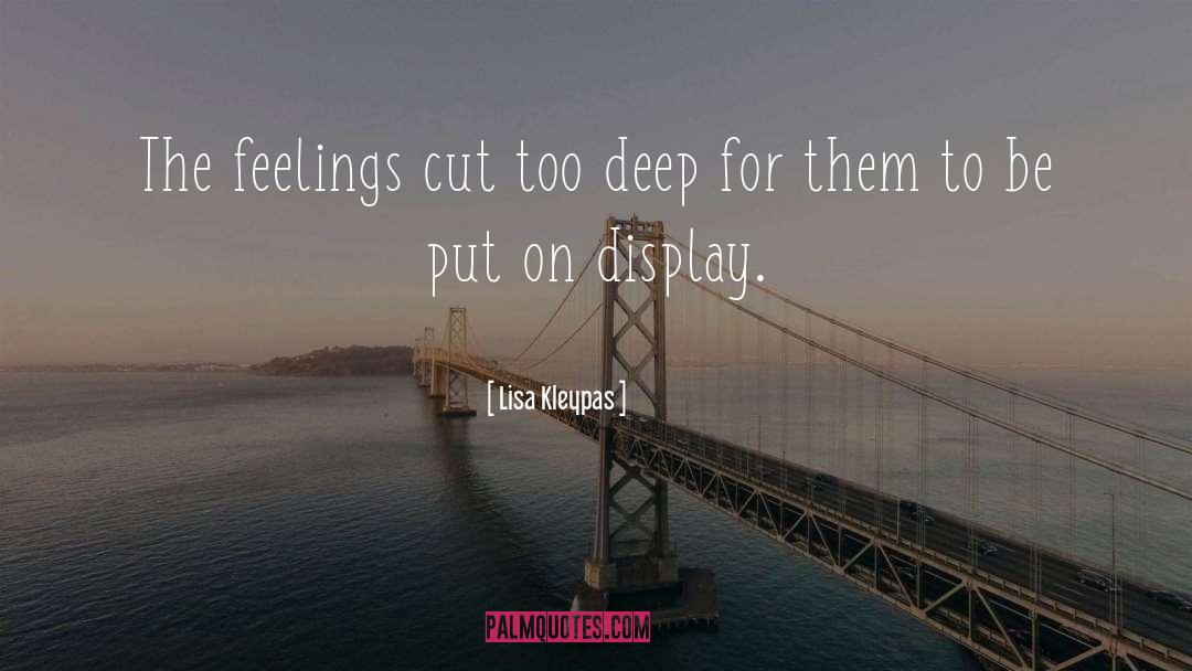 Deep Understanding quotes by Lisa Kleypas