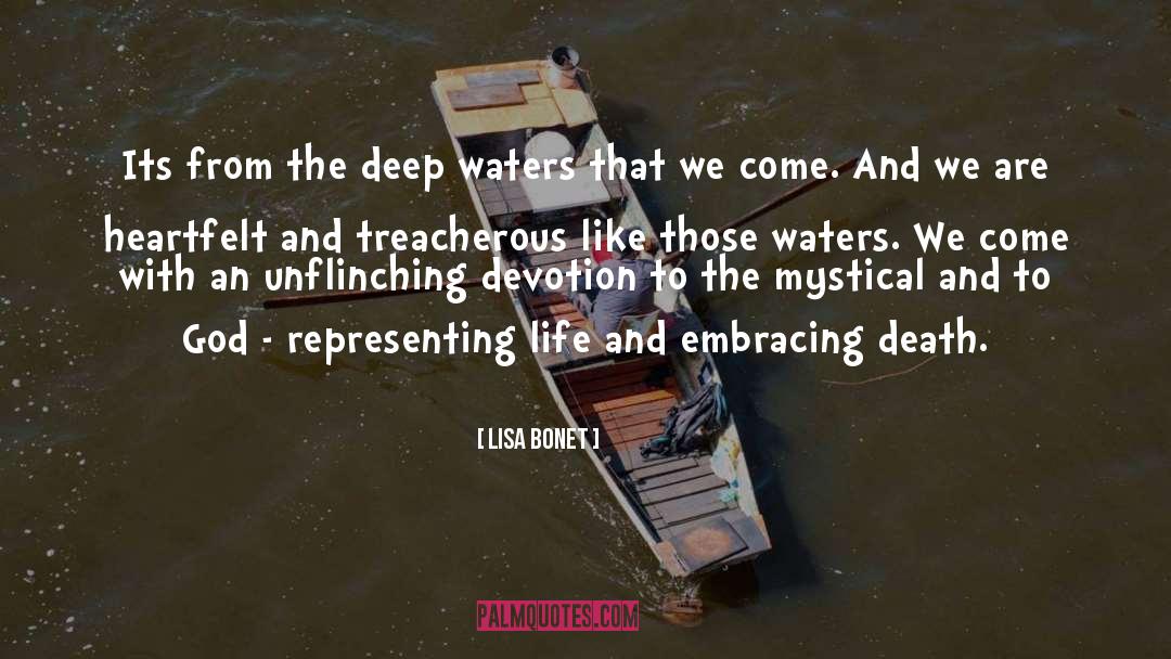 Deep Water quotes by Lisa Bonet