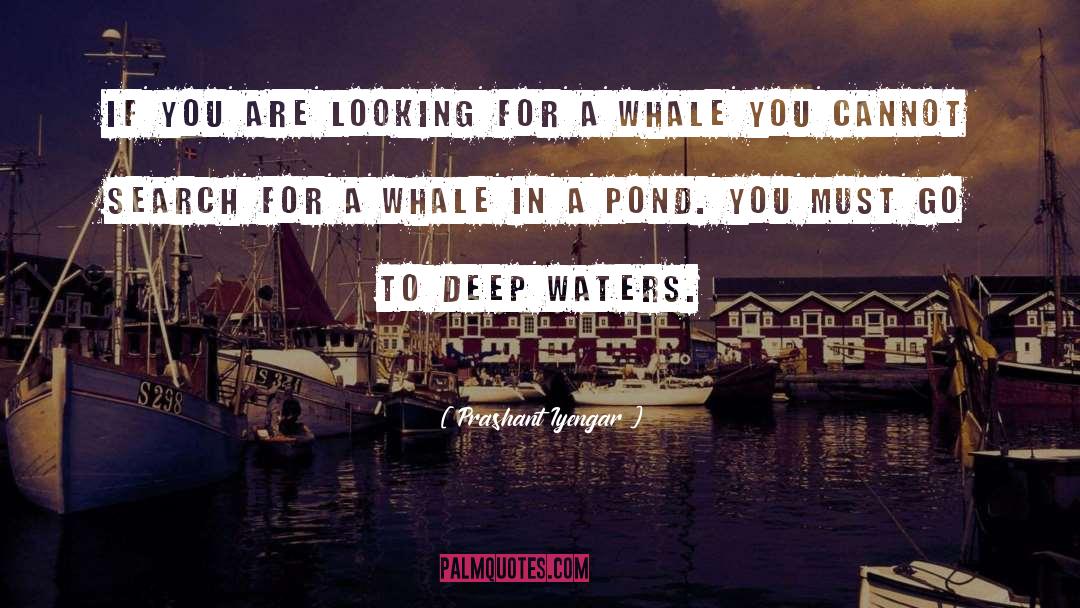 Deep Waters quotes by Prashant Iyengar