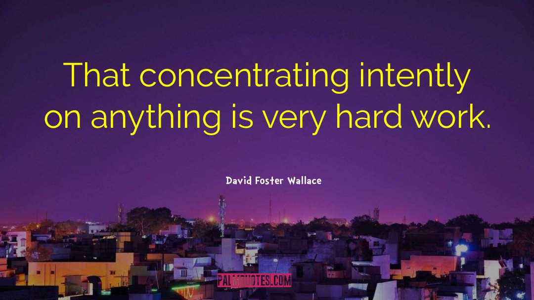 Deep Work quotes by David Foster Wallace