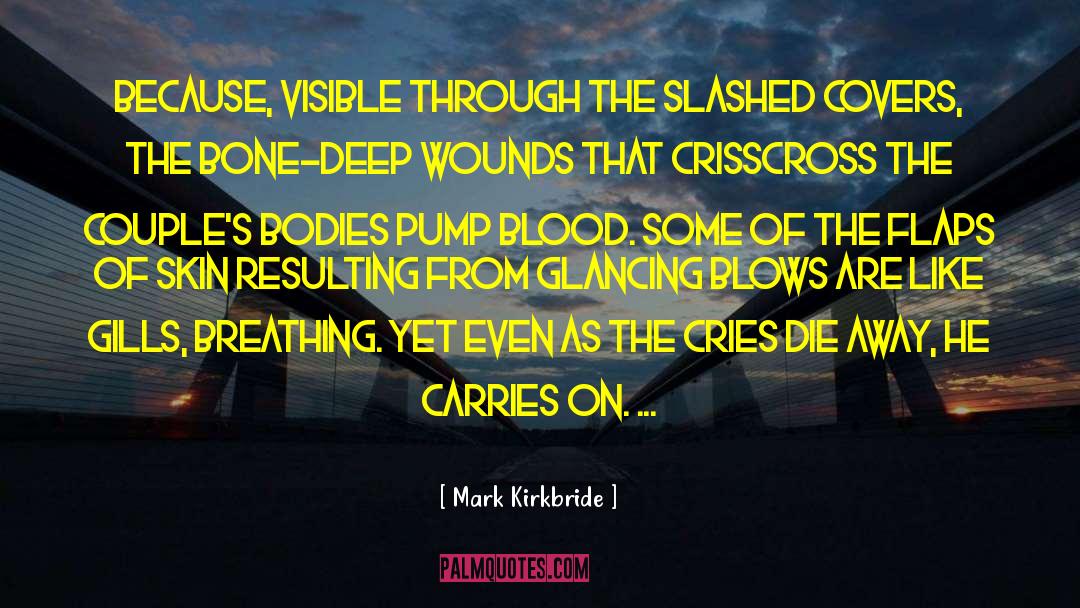 Deep Wounds quotes by Mark Kirkbride