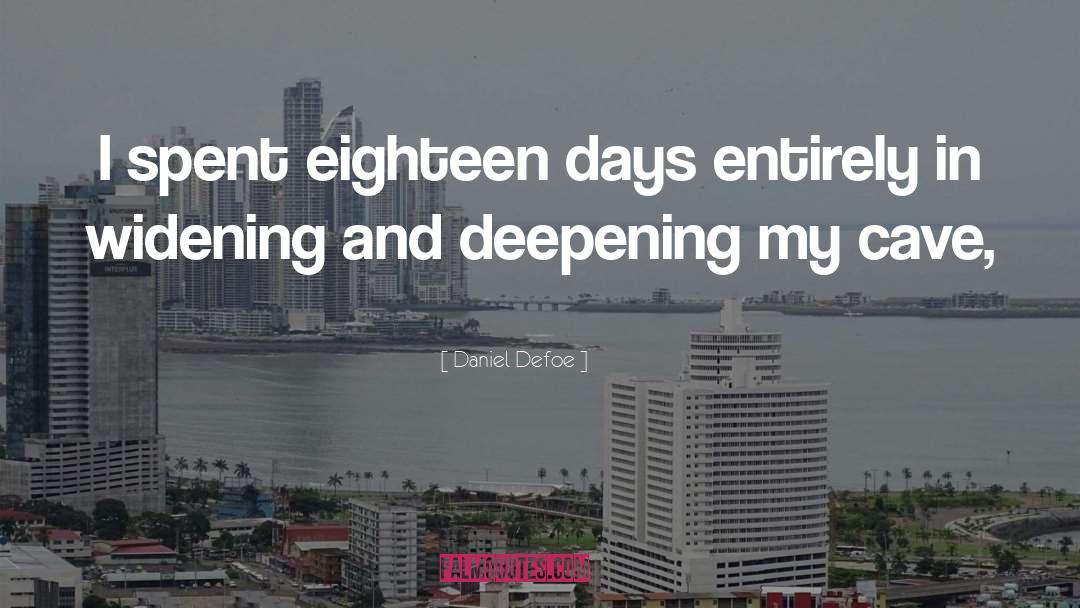 Deepening quotes by Daniel Defoe