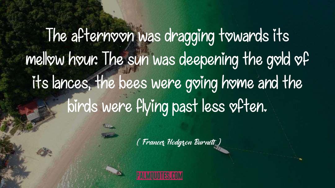 Deepening quotes by Frances Hodgson Burnett