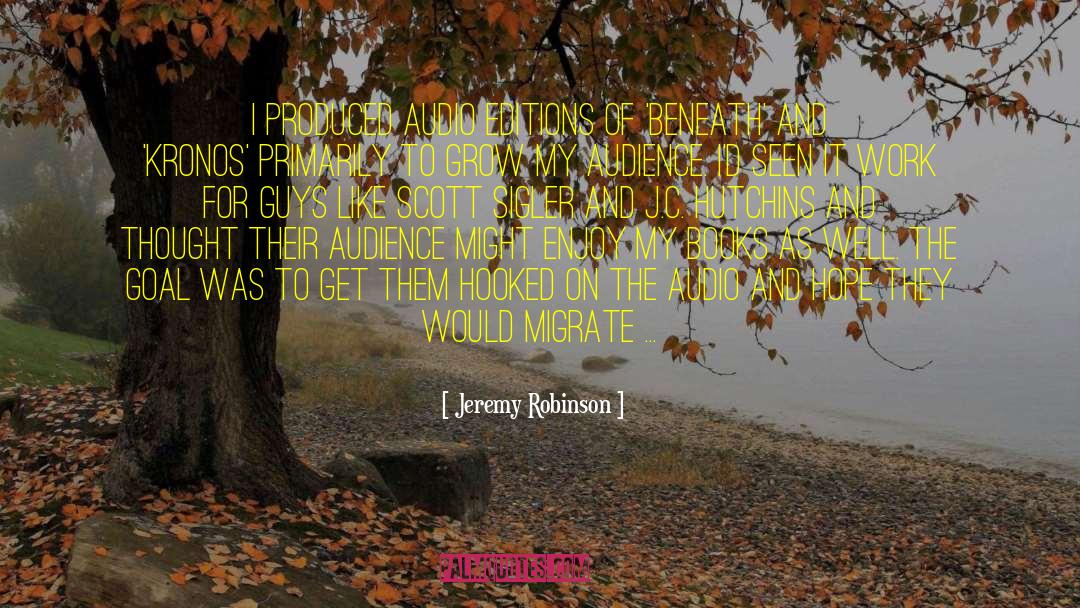 Deeper Thought quotes by Jeremy Robinson