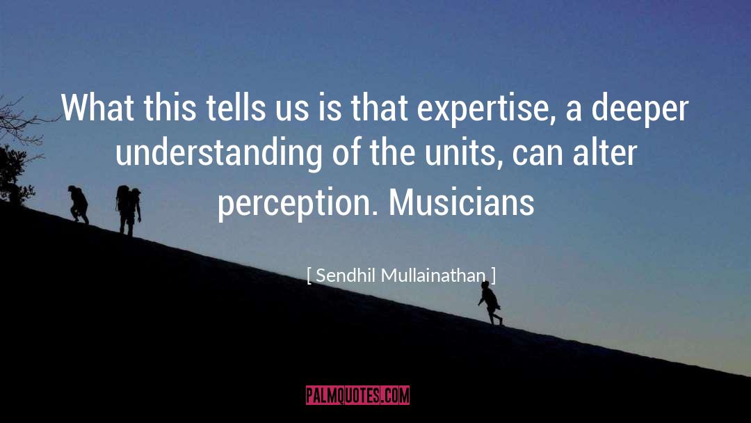 Deeper Understanding quotes by Sendhil Mullainathan