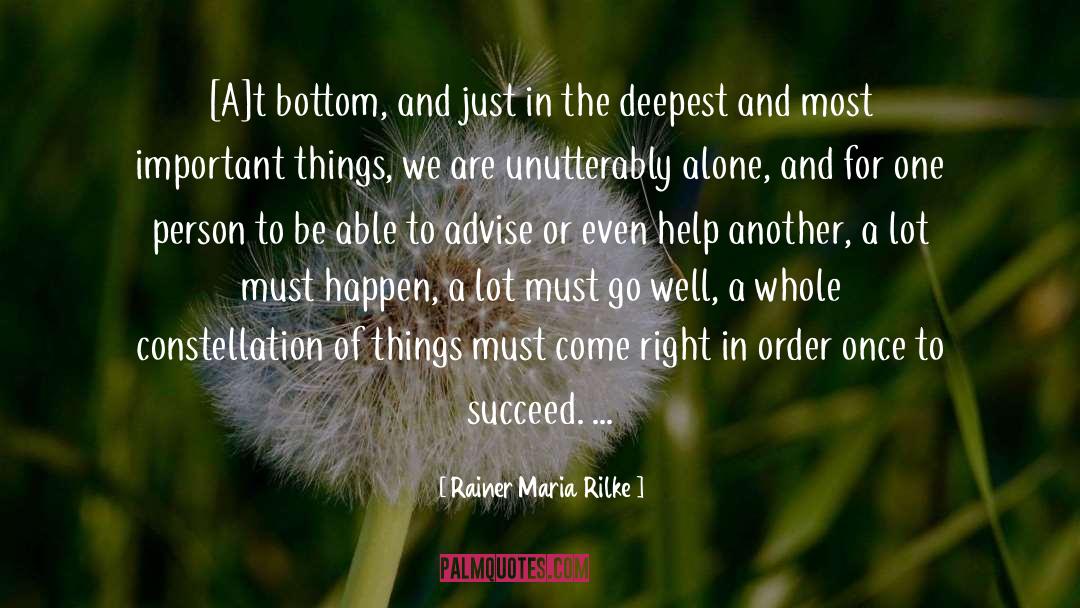 Deepest Condolences quotes by Rainer Maria Rilke