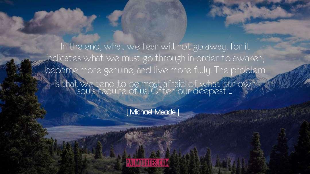 Deepest Fear quotes by Michael Meade
