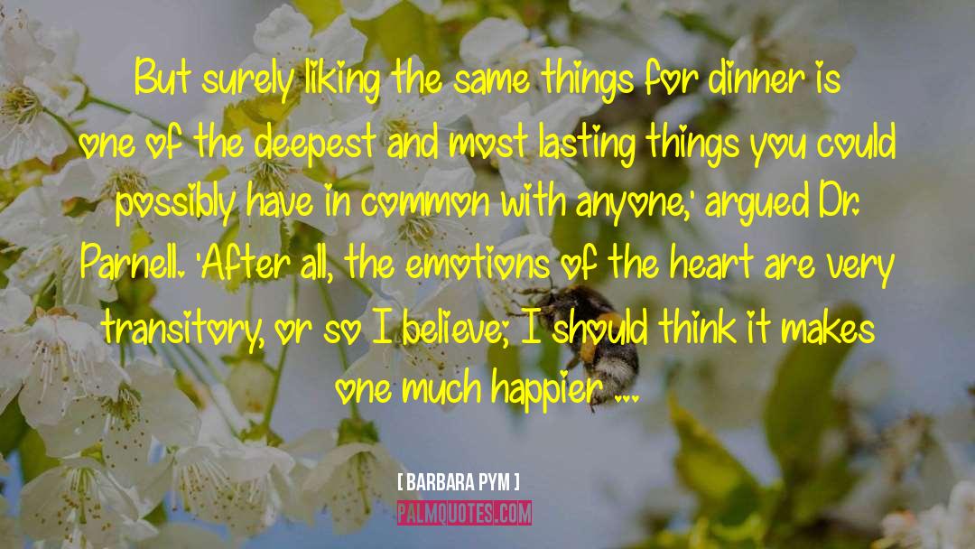 Deepest Joy quotes by Barbara Pym