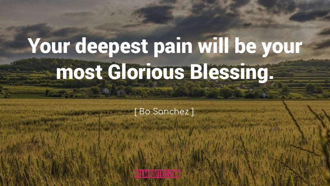 Deepest Pain quotes by Bo Sanchez